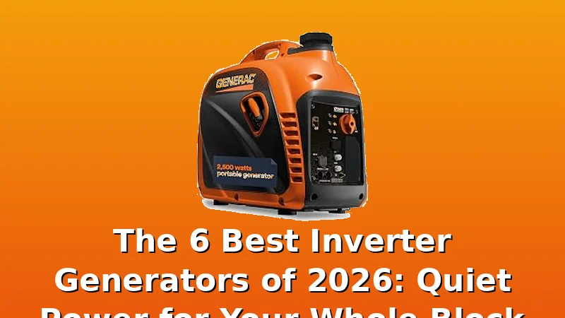 The 6 Best Inverter Generators of 2026: Quiet Power for Your Whole Block - WattBreeze review with measurements and honest opinion