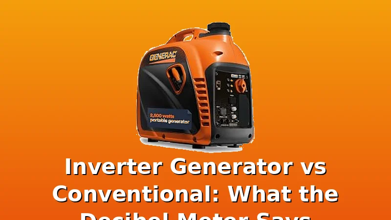 Inverter Generator vs Conventional: What the Decibel Meter Says - WattBreeze review with measurements and honest opinion