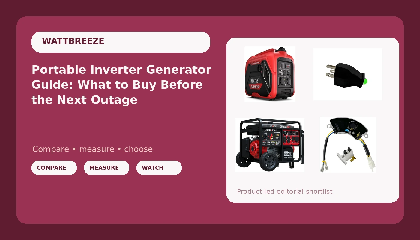 Portable Inverter Generator Guide: What to Buy Before the Next Outage