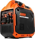 WEN 3600-Watt Portable Inverter Generator, RV-Ready, Quiet and Lightweight Fuel Shut Off (56360i) : Patio, Lawn & Garden