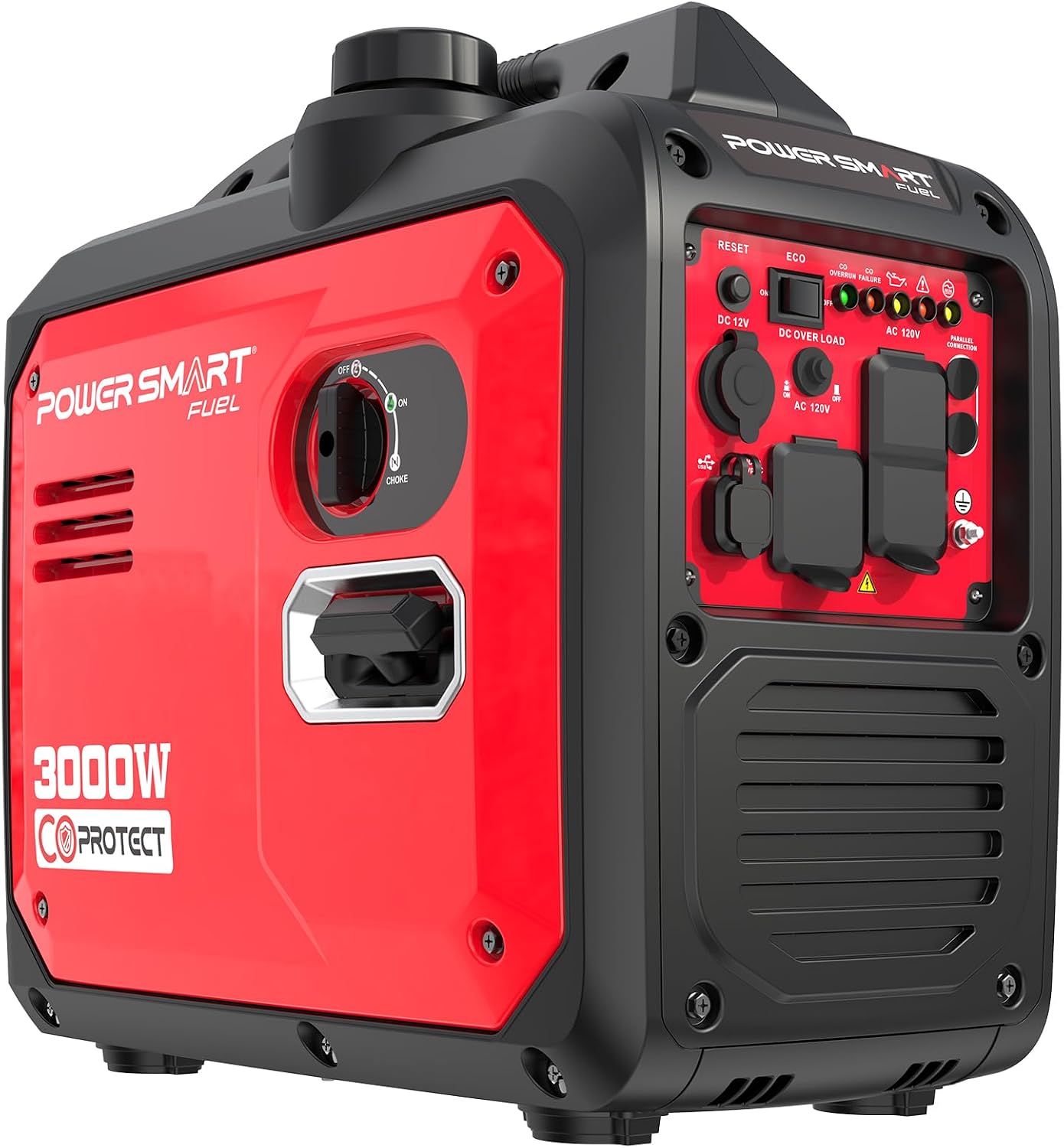 PowerSmart 3000 Watt Portable Inverter Generator for Camping or Home Use