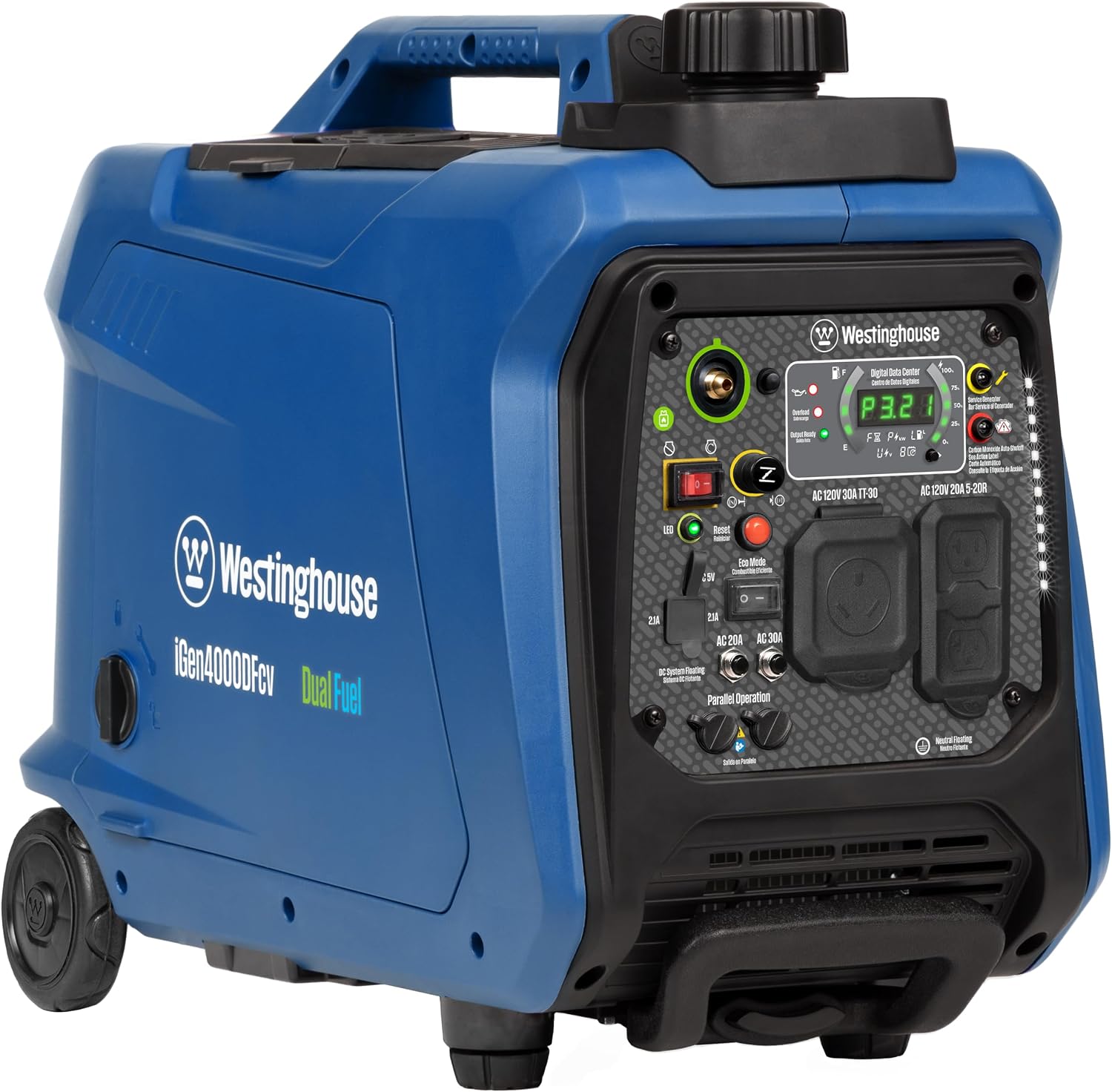 Westinghouse 4000 Peak Watt Dual Fuel Inverter (B0CQMZ9JVB)